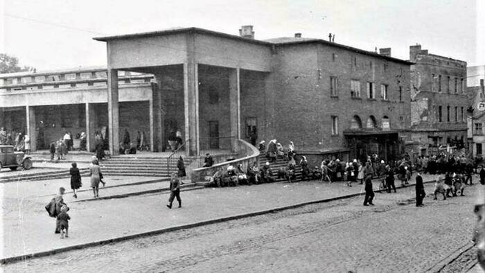 Здание рынка в 1949 году | Фото: Prussia39.ru