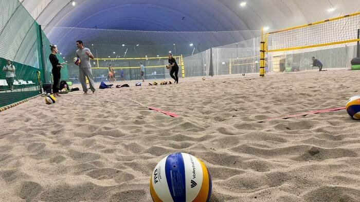 «Спорт Парк Фэмили Корт»: играй зимой на тёплом песке - Новости Калининграда