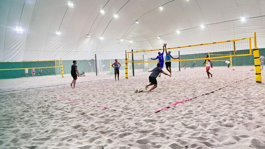 «Спорт Парк Фэмили Корт»: играй зимой на тёплом песке - Новости Калининграда