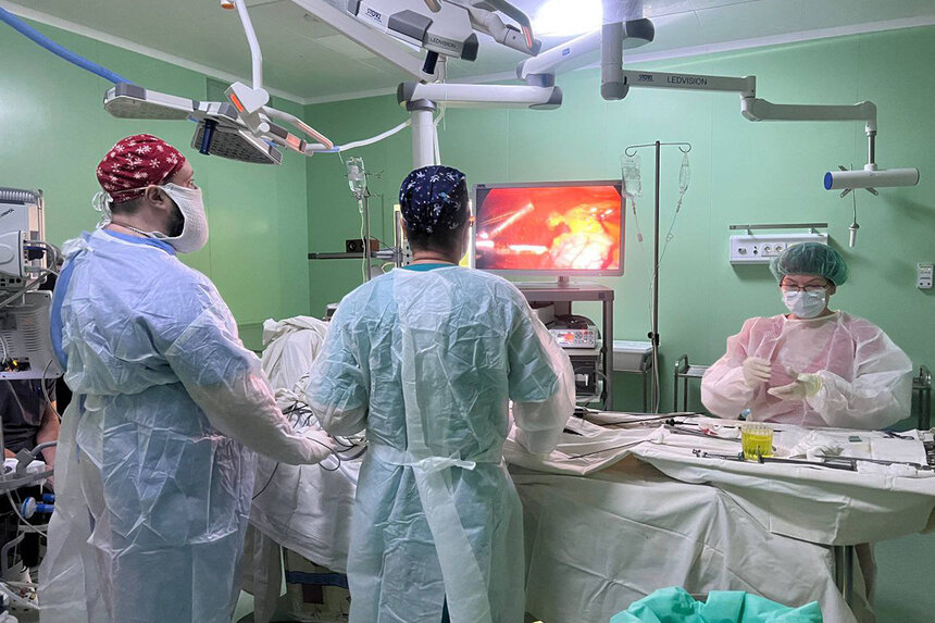 Врачи провели операцию без вскрытия грудной клетки.  | Фото: пресс-службы правительства Калининградской области
