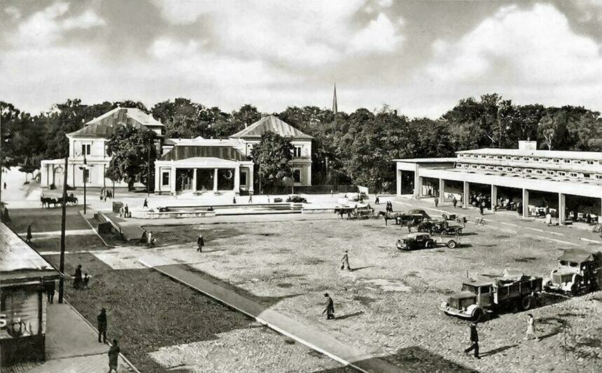 Рыночная площадь в 1935-1940 годы | Фото: Prussia39.ru