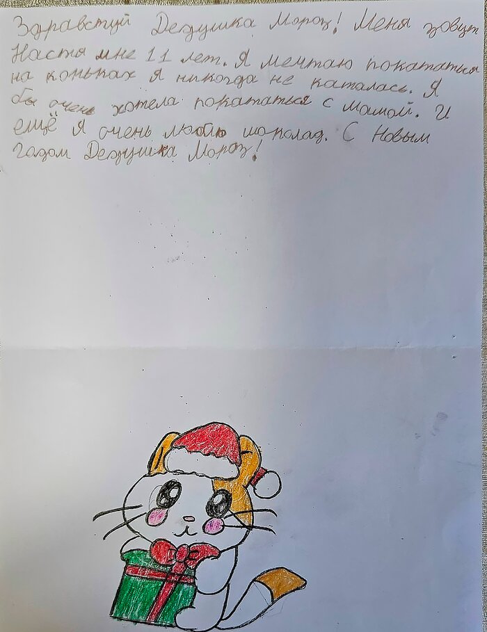 «Хочу попросить у Деда Мороза зимние ботинки»: 10 писем калининградских детей, от которых сжимается сердце  - Новости Калининграда | Фото: «Сопричастность»