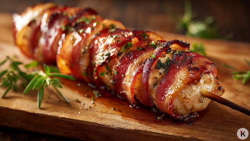 Находчивые домохозяйки придумали рецепт сочной курицы, которому гости будут аплодировать стоя - Новости Калининграда | Иллюстрация: Ксения Александрова/«Клопс»
