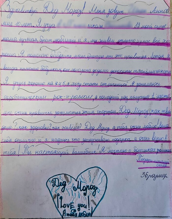 «Хочу попросить у Деда Мороза зимние ботинки»: 10 писем калининградских детей, от которых сжимается сердце  - Новости Калининграда | Фото: «Сопричастность»