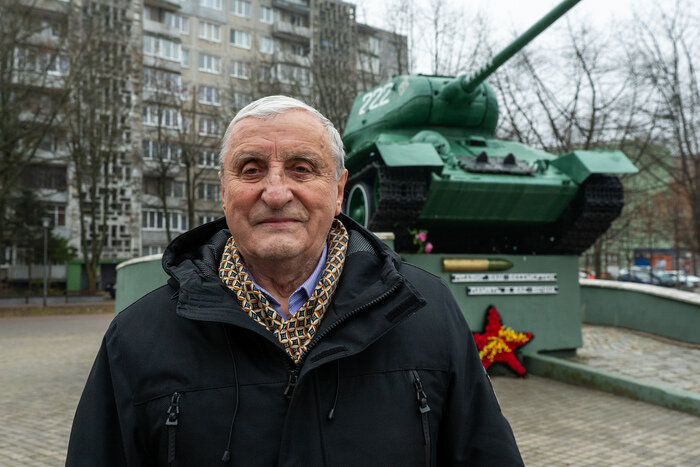 Герман Бич в 2015 году с делегацией ветеранов побывал в Берлине. | Фото: Александр Мелехов