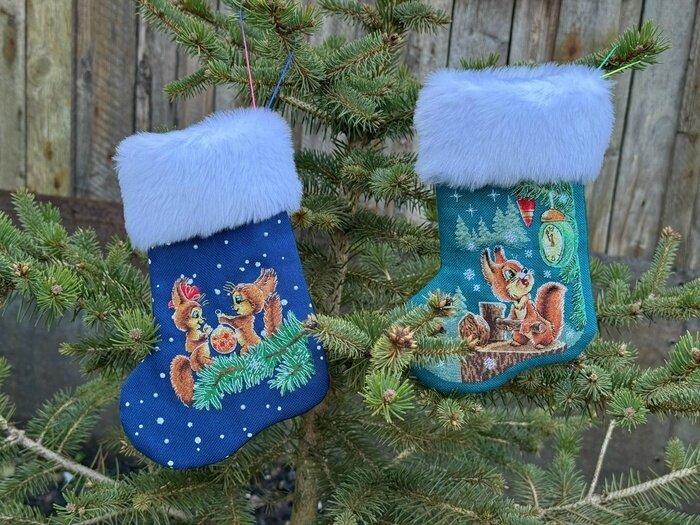 Калининградка вышила ёлочные шары в стиле советских мультиков и открыток (фото)   - Новости Калининграда | Фото: Екатерина Раевская