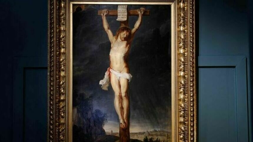 Почти 3 млн серебреников: картину Рубенса «Христос на кресте», пропавшую 400 лет назад, продали на аукционе - Новости Калининграда | Стопкадр представления картины на странице аукционного дома Osenat