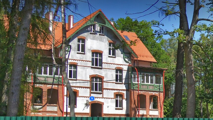 Пустующему «Горному замку» в Светлогорске вернут историческую функцию - Новости Калининграда | Скриншот сервиса  «Яндекс Карты»