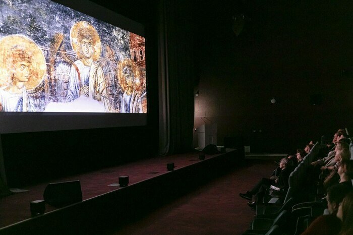 В кадрах - уникальные рассказы и работы Андрея Рублева. | Фото: пресс-служба филиала Третьяковки в Калининграде