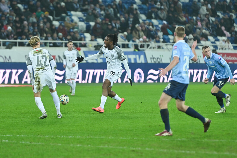 «Балтика» победила в последнем матче 2025 года (фото) | Фото: Александр Мелехов