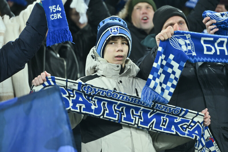 «Балтика» победила в последнем матче 2025 года (фото) | Фото: Александр Мелехов