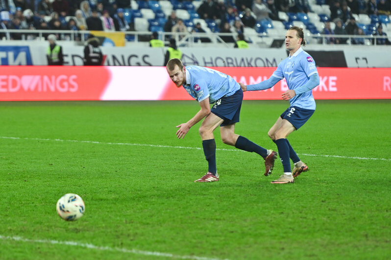 «Балтика» победила в последнем матче 2025 года (фото) | Фото: Александр Мелехов