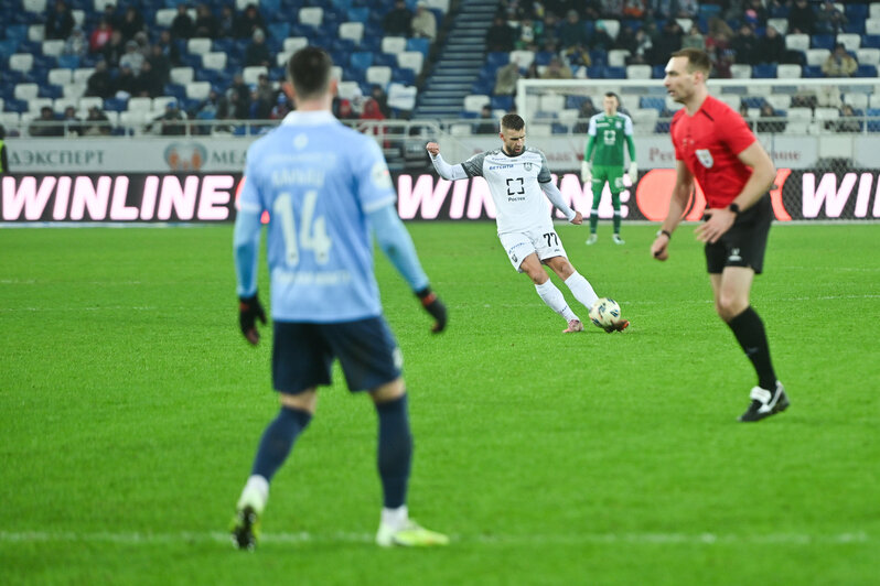 «Балтика» победила в последнем матче 2025 года (фото) | Фото: Александр Мелехов