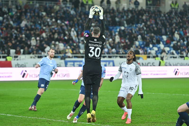 «Балтика» победила в последнем матче 2025 года (фото) | Фото: Александр Мелехов