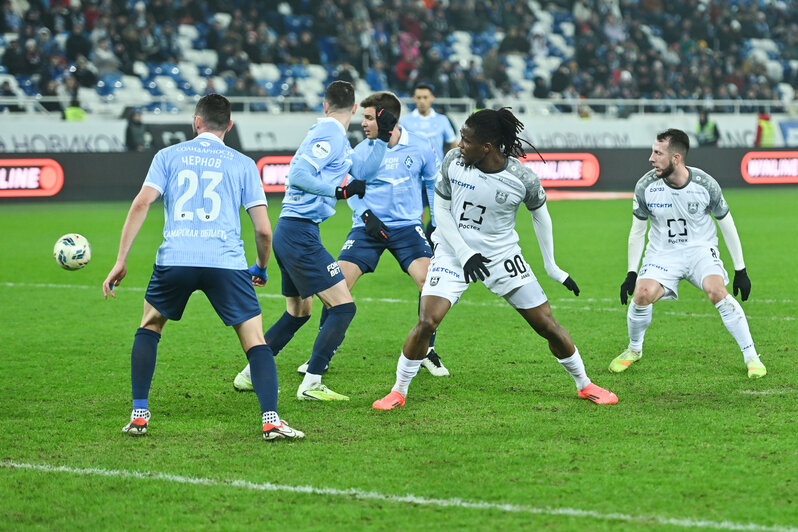 «Балтика» победила в последнем матче 2025 года (фото) | Фото: Александр Мелехов