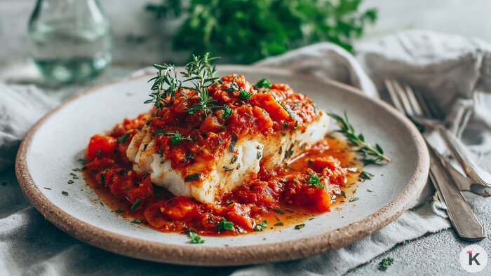 Соус, кляр и пирог: кулинары назвали четыре простых рецепта с рыбой, которые покорят любого гурмана  - Новости Калининграда | Иллюстрация: Алиса Игонина / «Клопс» 