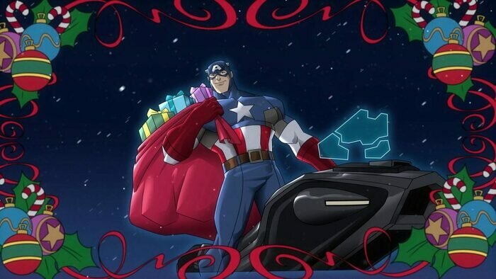 Винни-Пух, Шрек и пингвины Мадагаскара: 6 мультфильмов о том, как любимые герои празднуют Новый год - Новости Калининграда | Кадр из мультфильма «Приключения Супергероев: Ледовая битва»