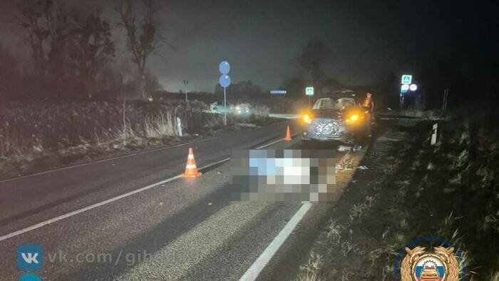 Место ДТП | Фото: Госавтоинспекция Калининградской области