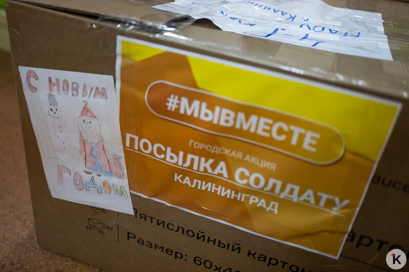 Калининградцы за месяц собрали более 1 200 посылок бойцам СВО (фоторепортаж) - Новости Калининграда | Фото: Александр Подгорчук / «Клопс»