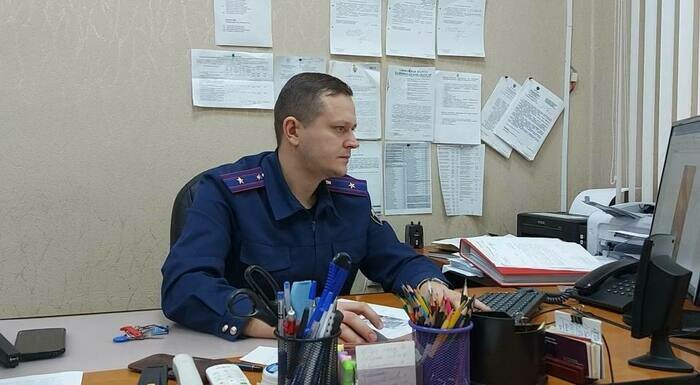 Заместитель руководителя 2-го отдела по расследованию особо важных дел СУ СК России по Калининградской области Денис Долгошеев. | Фото: региональный Следком 