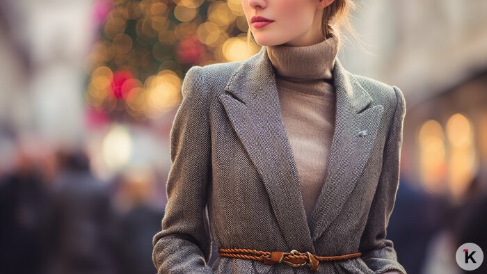 С платьями, пальто и свитерами: стилисты перечислили 6 оригинальных способов носить ремни  - Новости Калининграда | Иллюстрация: Алиса Игонина / Midjourney