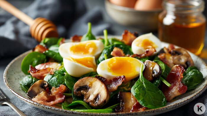 «Скинь рецепт!»: три оригинальных и полезных салата, за которые гости прозовут вас богом кулинарии  - Новости Калининграда | Иллюстрация: Ксения Александрова / «Клопс»