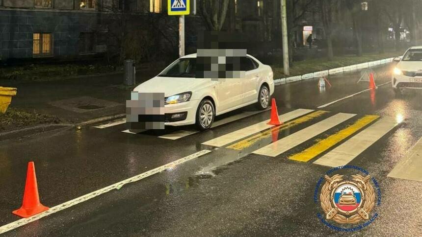 В Калининграде на улице Александра Невского водитель Volkswagen сбил пешехода - Новости Калининграда | Фото: ГАИ