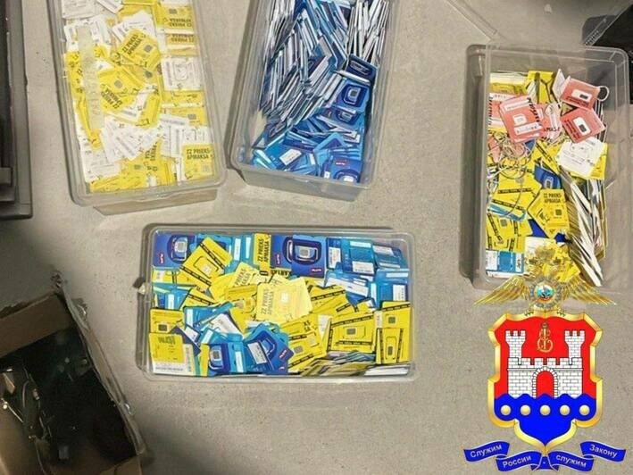 В Калининградской области силовики выявили крупный узел связи телефонных и интернет-мошенников (фото)   - Новости Калининграда | Фото: УМВД России по Калининградской области
