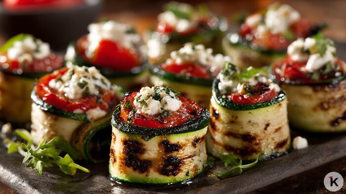 С курицей, кабачками и ветчиной: три простых рецепта закусок, которые эффектно украсят новогодний стол  - Новости Калининграда | Иллюстрация: Ксения Александрова / «Клопс»