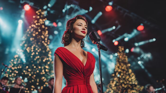 Не только Синатра: какая музыка помогает калининградцам зарядиться новогодним настроением - Новости Калининграда | Иллюстрация: Midjourney