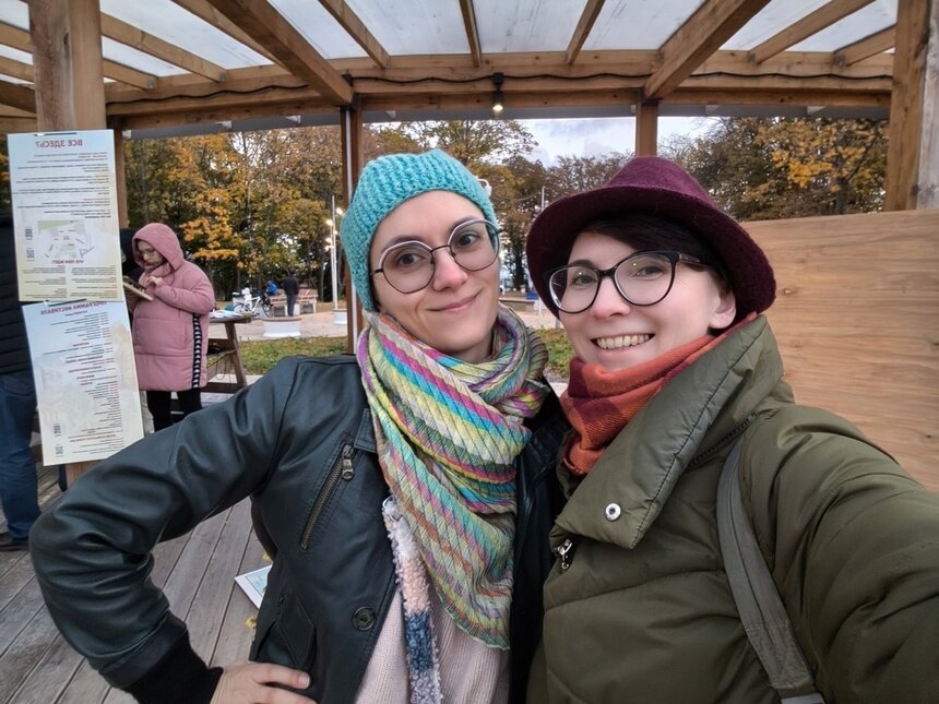 Создатели проекта &quot;ЭкоКёниг&quot; Наталья Шаварина (слева) и Ольга Ячигина. | Фото: архив героя публикации