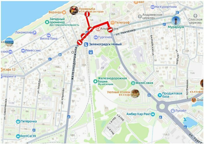 Как будет организовано движение в ногоднюю ночь. | Схема администрации Зеленоградского муниципального округа