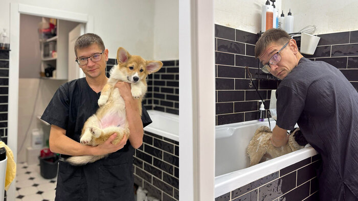 Рабочие будни матера. | Фото: Никита Гижица.