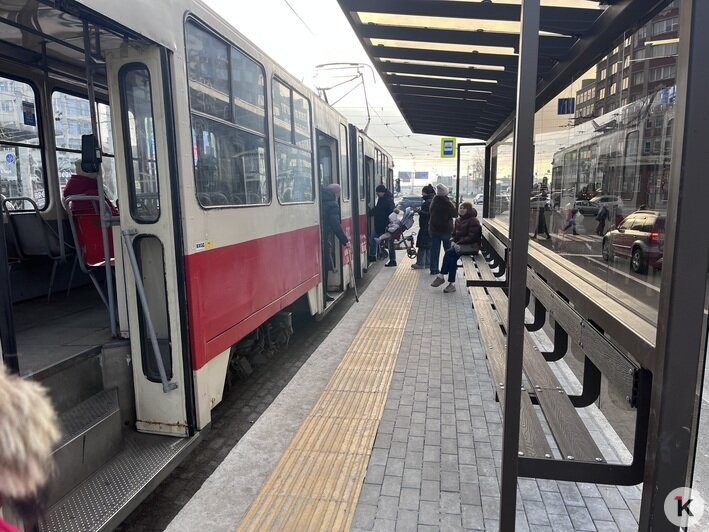 В Калининграде впервые сделали высокие платформы для трамваев: что изменилось для пассажиров (фото) - Новости Калининграда | Фото: «Клопс»