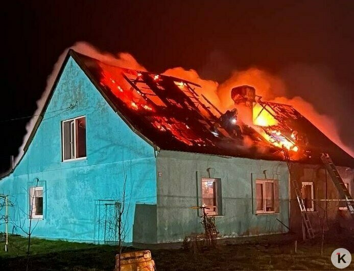 Пожар полностью ликвидировали только за четыре часа | Фото: Яна Юртаева