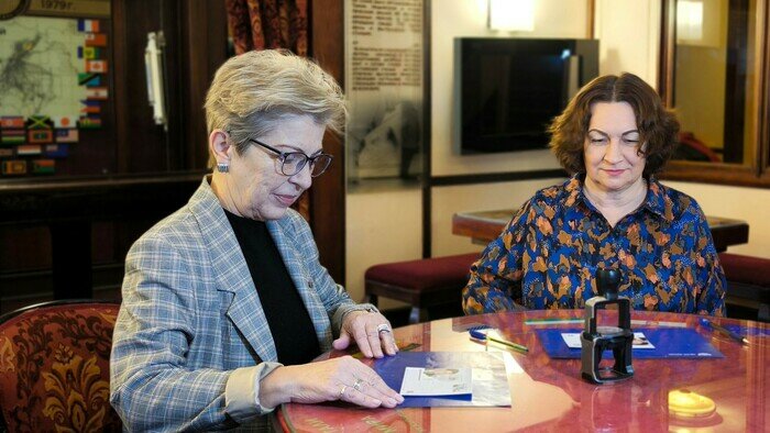 В Музее Мирового океана прошла церемония гашения почтовой карточки - Новости Калининграда