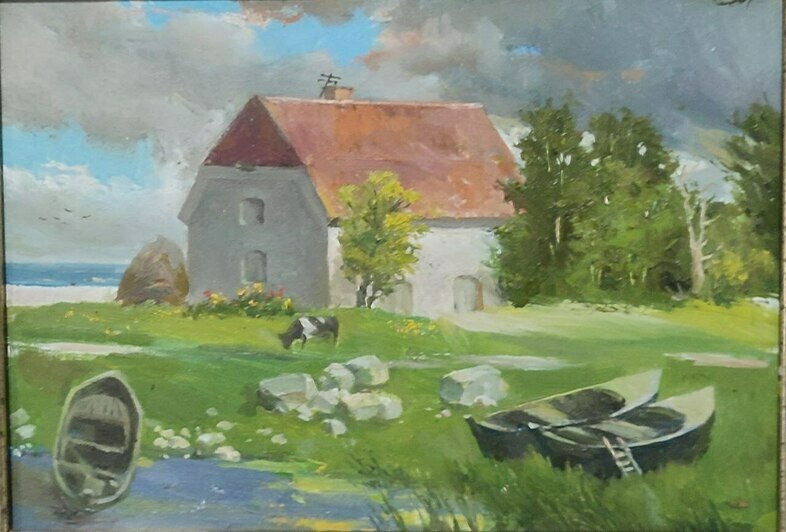 Искусство в хорошие руки: калининградский Союз художников сделал подарок детскому благотворительному фонду  - Новости Калининграда | Фото: калининградская областная общественная организация ВТОО «Союз Художников России»