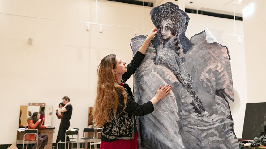 Красный конь, лют и супрематическая ёлка: какую новогоднюю сказку готовит калининградская Третьяковка (фото) - Новости Калининграда | Фото: Александр Матвеев