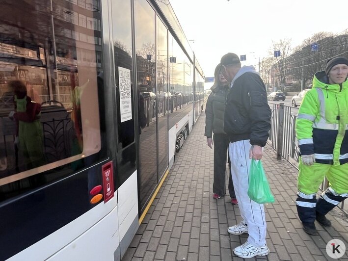 В Калининграде впервые сделали высокие платформы для трамваев: что изменилось для пассажиров (фото) - Новости Калининграда | Фото: «Клопс»