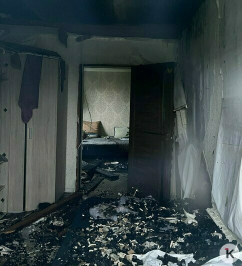 Что не сгорело, пострадало от воды | Фото: Яна Юртаева