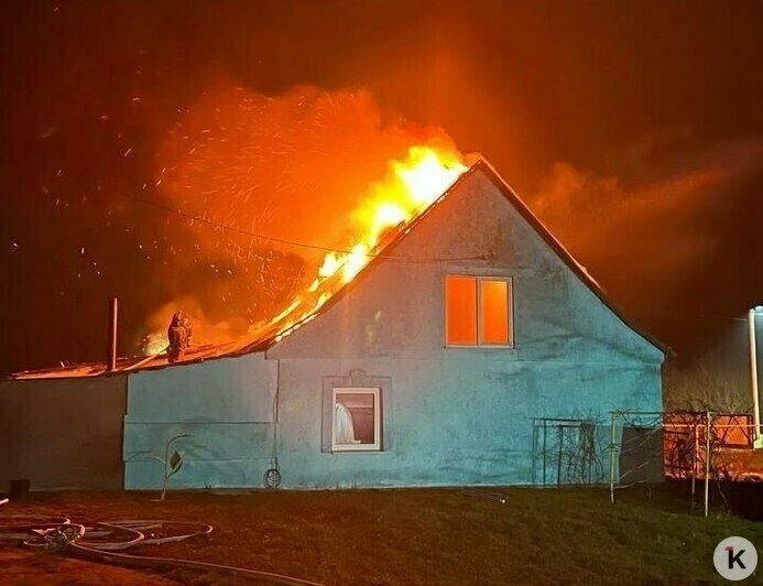 Пожар полностью ликвидировали только за четыре часа | Фото: Яна Юртаева