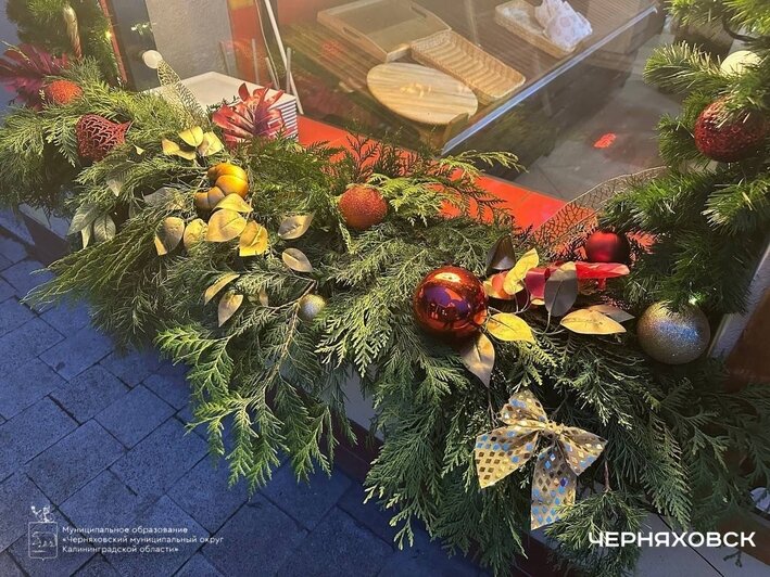 Пожарная машина и красный конь: 5 городов Калининградской области, где царит новогоднее настроение (фото, видео)   - Новости Калининграда | Фото: "Новый Черняховск" ВКонтакте