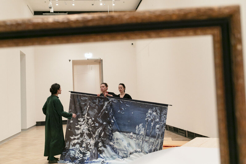 Красный конь, лют и супрематическая ёлка: какую новогоднюю сказку готовит калининградская Третьяковка (фото) - Новости Калининграда | Фото: Александр Матвеев