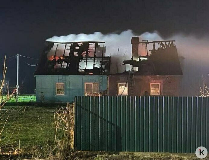 Пожар полностью ликвидировали только за четыре часа | Фото: Яна Юртаева