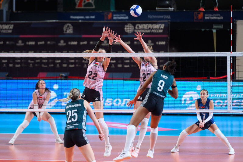 «Локомотив» одолел «Минчанку»: драматичная победа калининградской волейбольной команды (фото) | Фото: Александр Мелехов