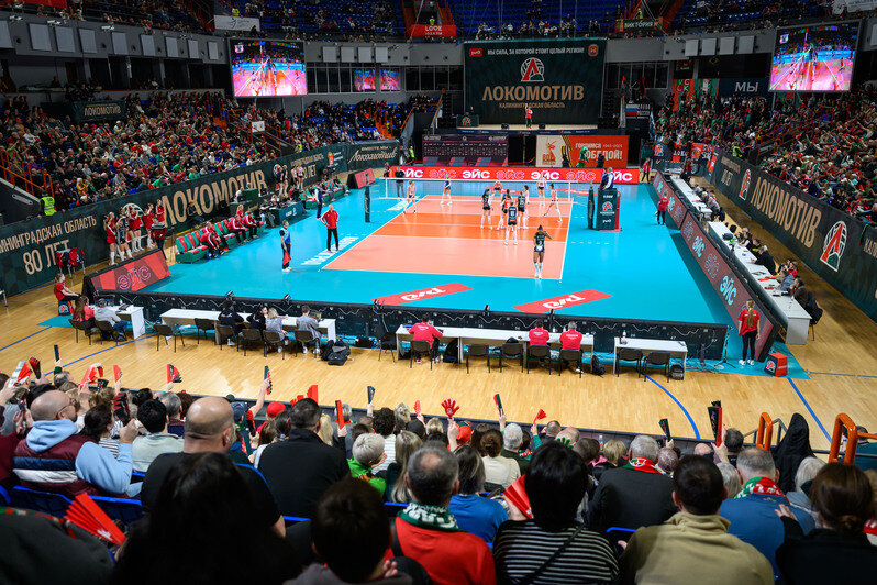 «Локомотив» одолел «Минчанку»: драматичная победа калининградской волейбольной команды (фото) | Фото: Александр Мелехов
