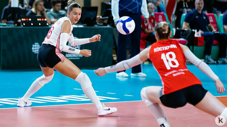 Сначала разгром, потом холодный душ: волейболистки «Локомотива» обыграли «Минчанку» в Суперлиге   - Новости Калининграда | Фото: Александр Подгорчук / Архив «Клопс»