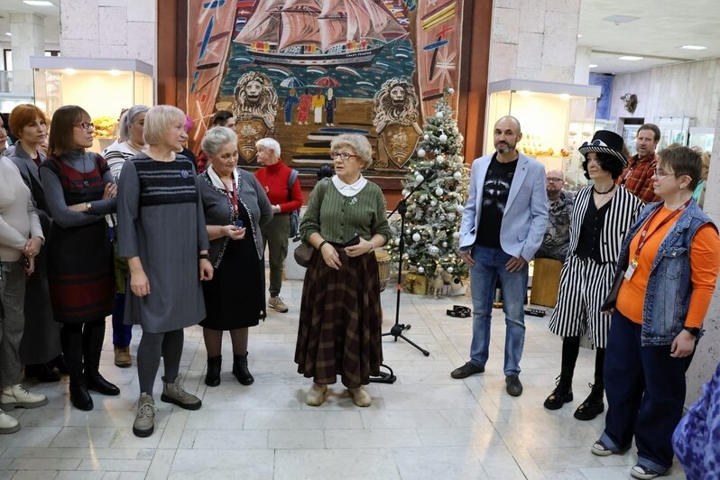 Металлические звери и тактильные картины собрали аншлаг в историко-художественном музее (фото) - Новости Калининграда | Фото:  Елена Чепинога и Павел Кухоренко