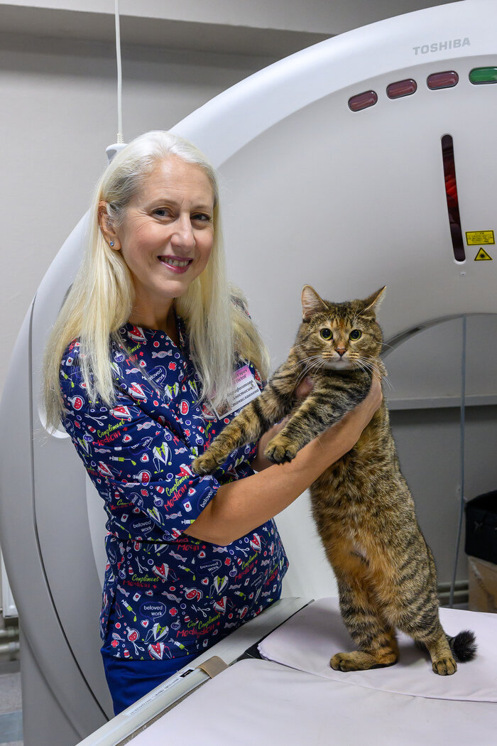 Ветеринарный врач Анастасия Фарафонтова: «И у людей, и у животных возникает одна проблема – отсутствие детёныша» | Фото: Александр Мелехов