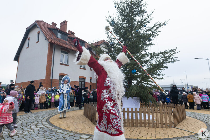 Дед Мороз приехал на поезде в два города Калининградской области (фоторепортаж)   - Новости Калининграда | Фото: Александр Подгорчук / «Клопс»